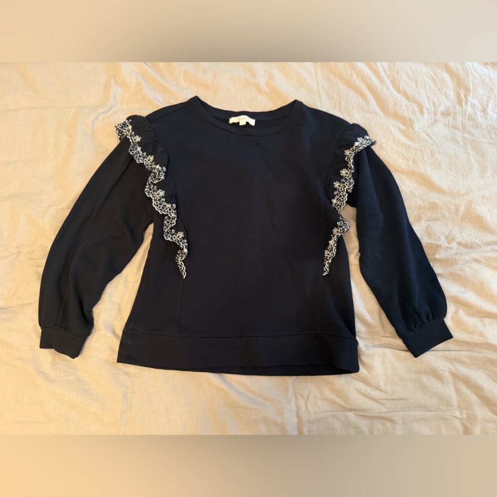LOFT Ruffle Sweater